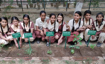 DEEKSHA has been engaged in spreading awareness about Herbs amongst students and has developed 456 Herbal Gardens so far.